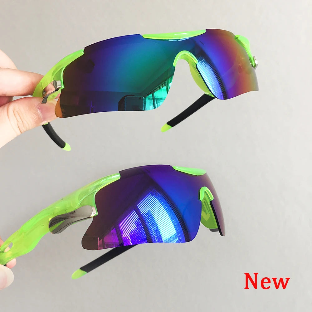 2025 Outdoor Sport Cycling Sunglasses UV400 Mountain Bike Bicycle Glasses Men Women Hiking Running Windproof