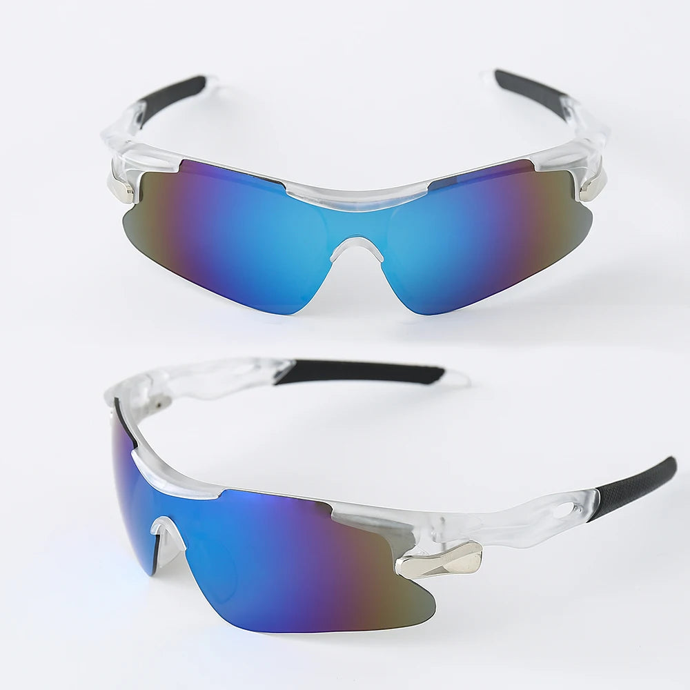2025 Outdoor Sport Cycling Sunglasses UV400 Mountain Bike Bicycle Glasses Men Women Hiking Running Windproof