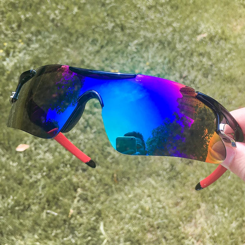 2025 Outdoor Sport Cycling Sunglasses UV400 Mountain Bike Bicycle Glasses Men Women Hiking Running Windproof