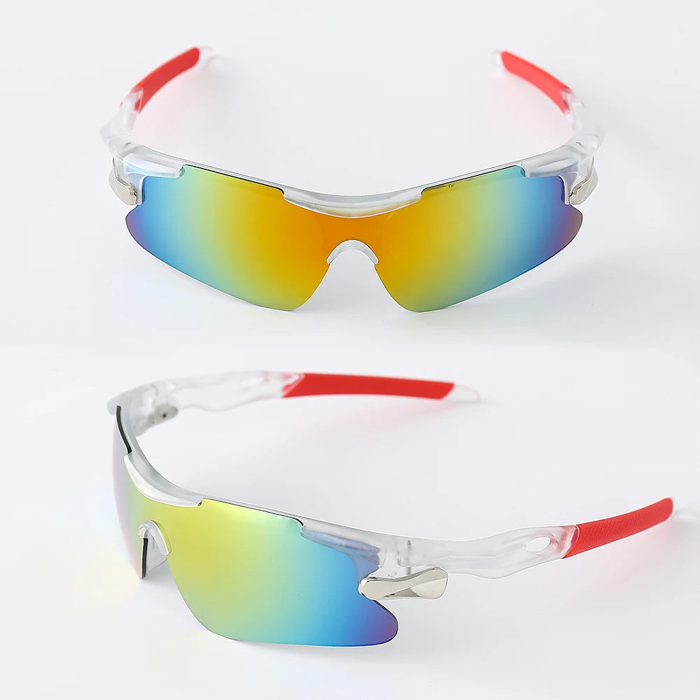 2025 Outdoor Sport Cycling Sunglasses UV400 Mountain Bike Bicycle Glasses Men Women Hiking Running Windproof