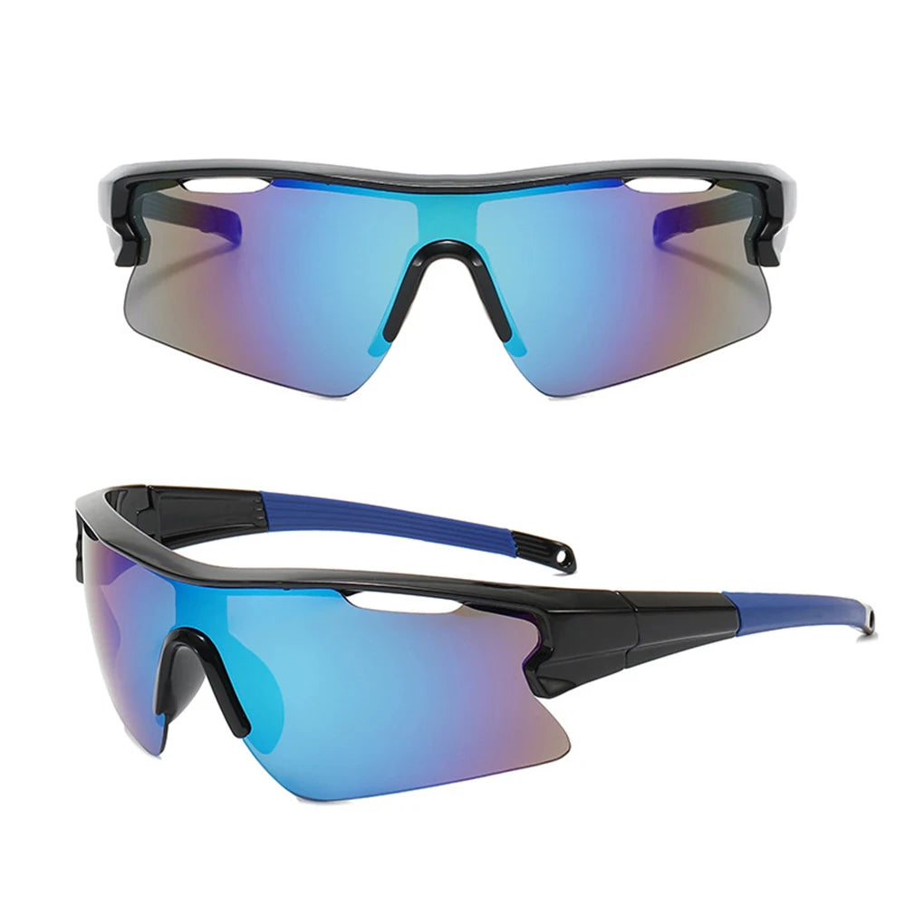 2025 Outdoor Sport Cycling Sunglasses UV400 Mountain Bike Bicycle Glasses Men Women Hiking Running Windproof