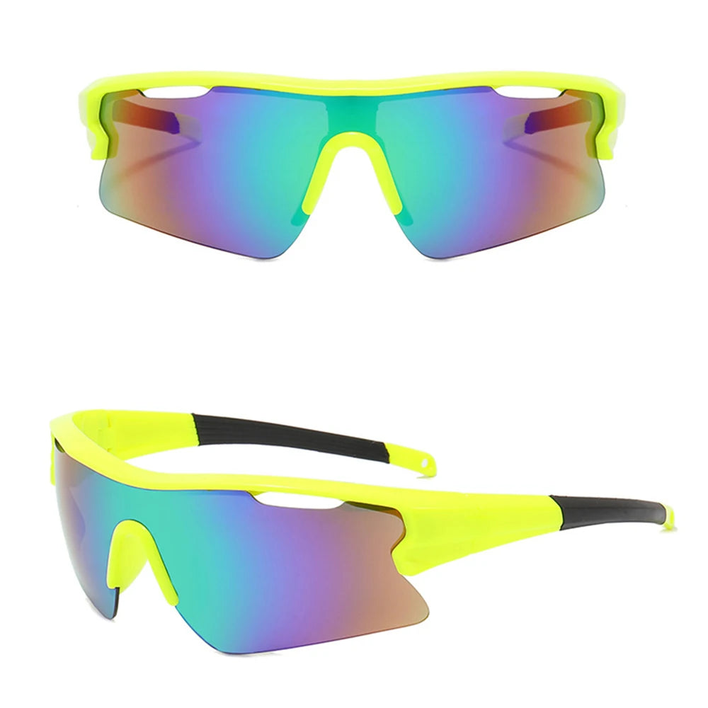 2025 Outdoor Sport Cycling Sunglasses UV400 Mountain Bike Bicycle Glasses Men Women Hiking Running Windproof