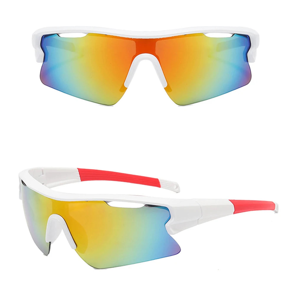 2025 Outdoor Sport Cycling Sunglasses UV400 Mountain Bike Bicycle Glasses Men Women Hiking Running Windproof