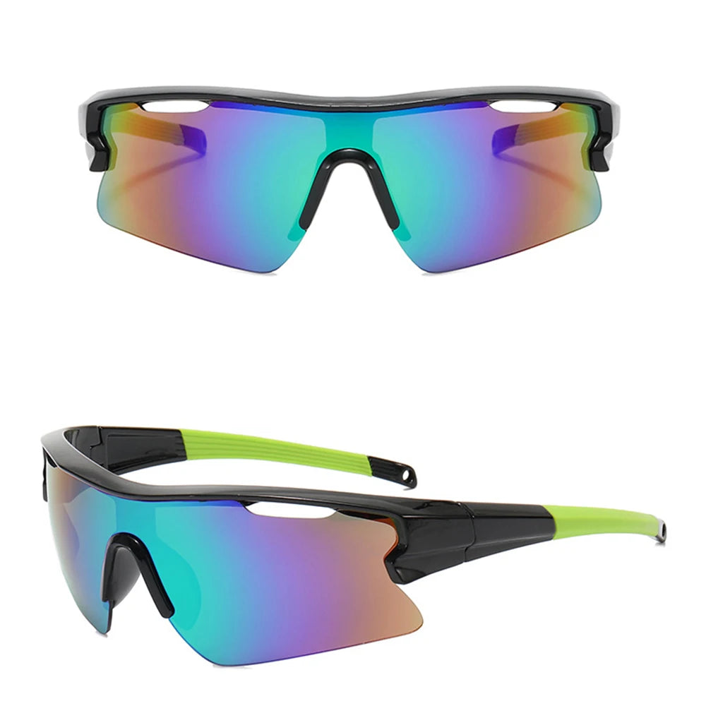 2025 Outdoor Sport Cycling Sunglasses UV400 Mountain Bike Bicycle Glasses Men Women Hiking Running Windproof