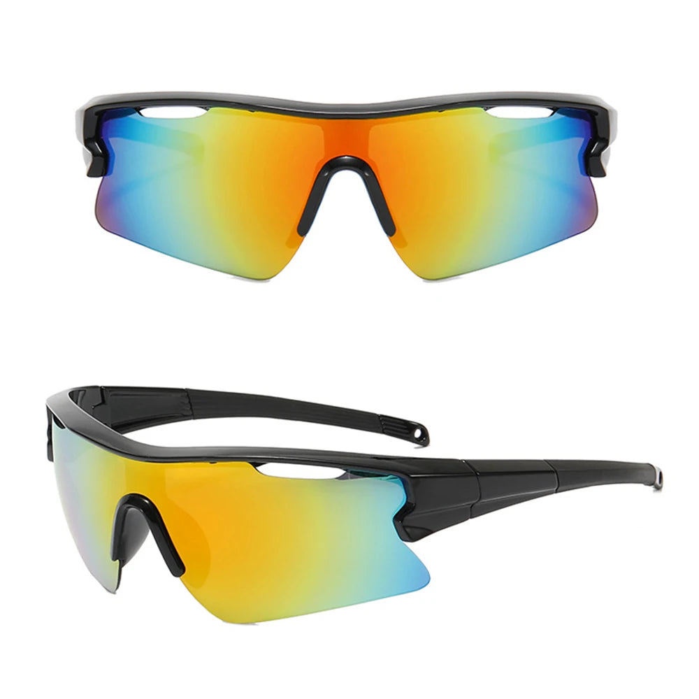2025 Outdoor Sport Cycling Sunglasses UV400 Mountain Bike Bicycle Glasses Men Women Hiking Running Windproof